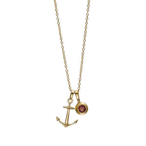 Hope Anchor Necklace