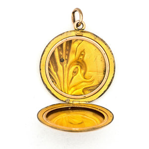 Prosperity Cattail Locket