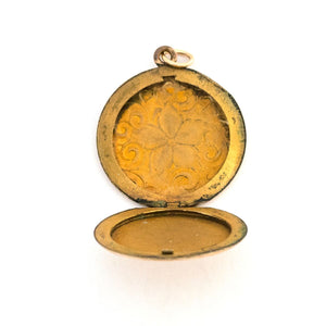 Hibiscus Swirl Locket