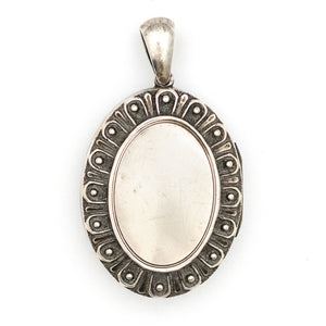 Sterling Silver Peacock Locket