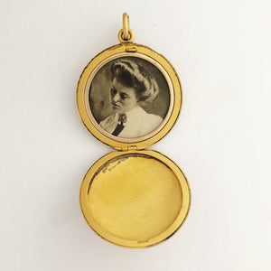 Matte Golden Locket