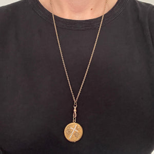 Lilies Cross Locket