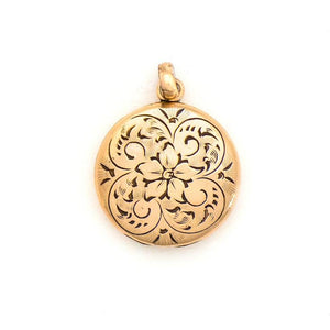 Delicate Floral Locket