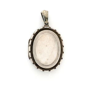 Classic Silver Oval Locket