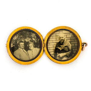 Pink Horseshoe Locket