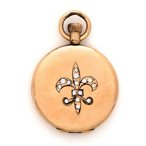 Fleur-de-lis Watch Locket