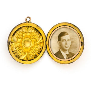 Pink Magnolia Locket