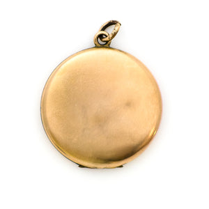 Floral and Stripe Locket