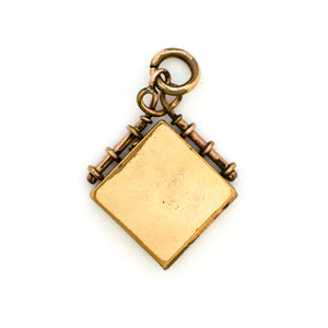 Moon and Star Square Locket