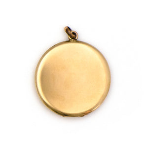 Ruby Red Floral Locket