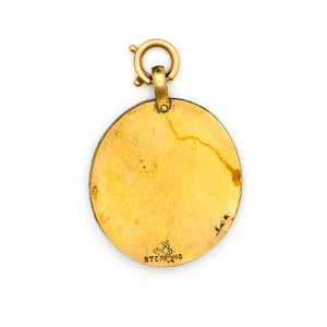 Victorian Lighthouse Dance Card Charm