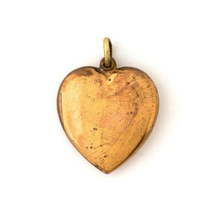 Turquoise Starburst Heart Locket