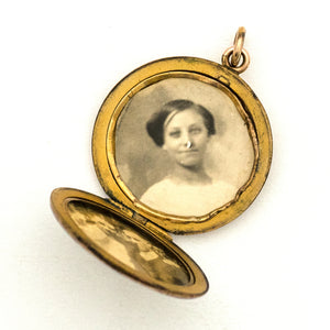 Turquoise and Pearl Crossbar Locket