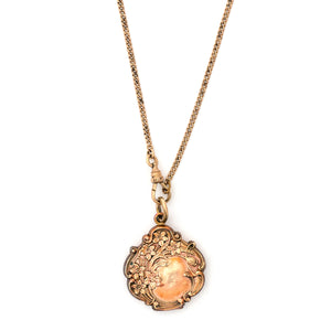 Daffodil Swirl Locket