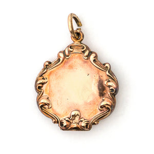 Daffodil Swirl Locket