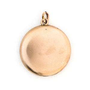 Art Nouveau Scroll Locket