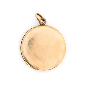 Floral Herringbone Locket