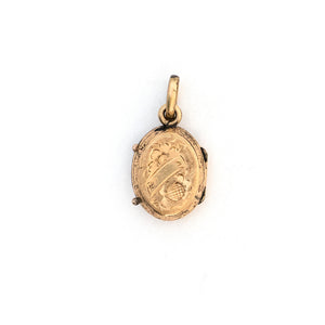 Petite Oval Victorian Locket