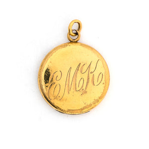 Red & White Crossbar Locket