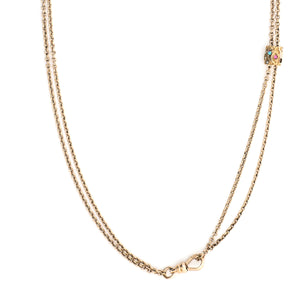 Pearl & Opal Cylinder Slide Chain