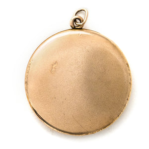 Swallow & Crescent Moon Locket