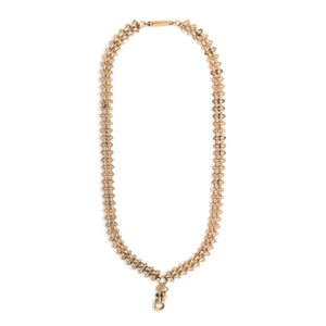 Vintage Basket Weave Lariat Chain