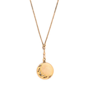 Lavender Butterfly Locket