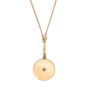 Polished Starburst Locket