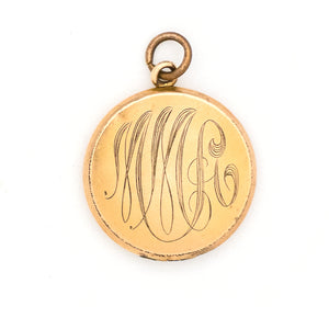 Perfect Plain Antique Locket