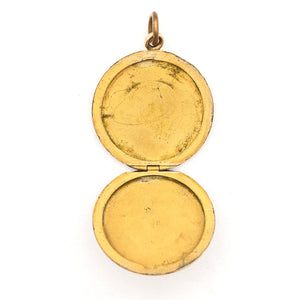 Perfect Plain Antique Locket