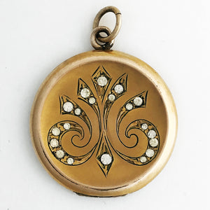 Botanical Antique Locket