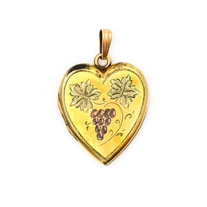 Vintner Lover's Heart Locket