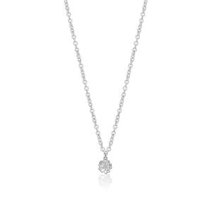 Violet Charm Necklace - Tiny