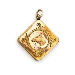 Square Equestrian Locket