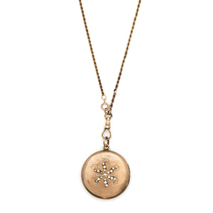 Snowflake Swirl Locket