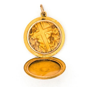 Easter Lilies Locket