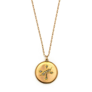 Crown & Cross Locket