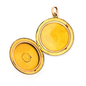 Double Wreath Coin Locket