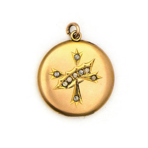 Crown & Cross Locket