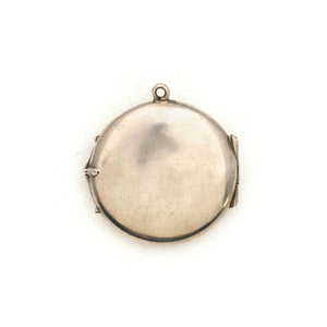 Sterling Silver Roses Locket