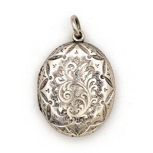 Silver Arrangement Locket