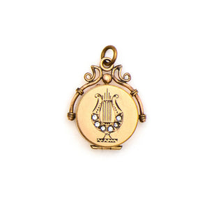 Lyre Locket