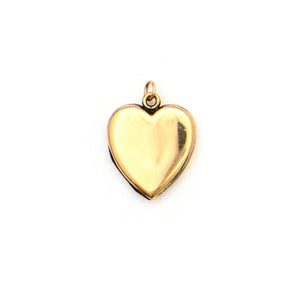 Twin Flowers Heart Locket