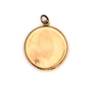 Crescent Pearl and Diamond Star Locket