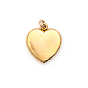 14K Gold & Diamond Heart Locket