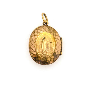 Facets of Light Oval Locket