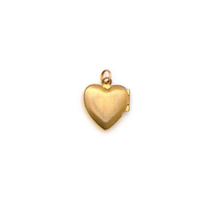 Tiny Winged Heart Locket