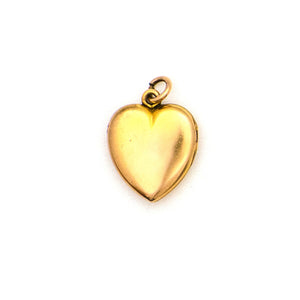 Minimalist 10K Diamond Heart Locket