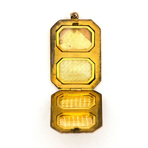 4 - photo Basket of Flowers Locket