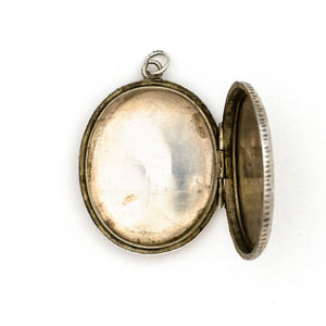 Silver Bouquet Locket